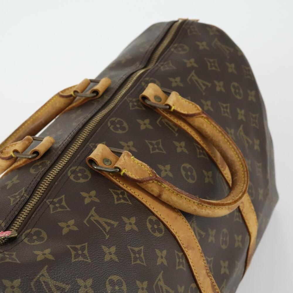 LOUIS VUITTON Monogram Keepall 45 Boston Bag M41428 LV Auth BA8828 - Picture 6 of 16